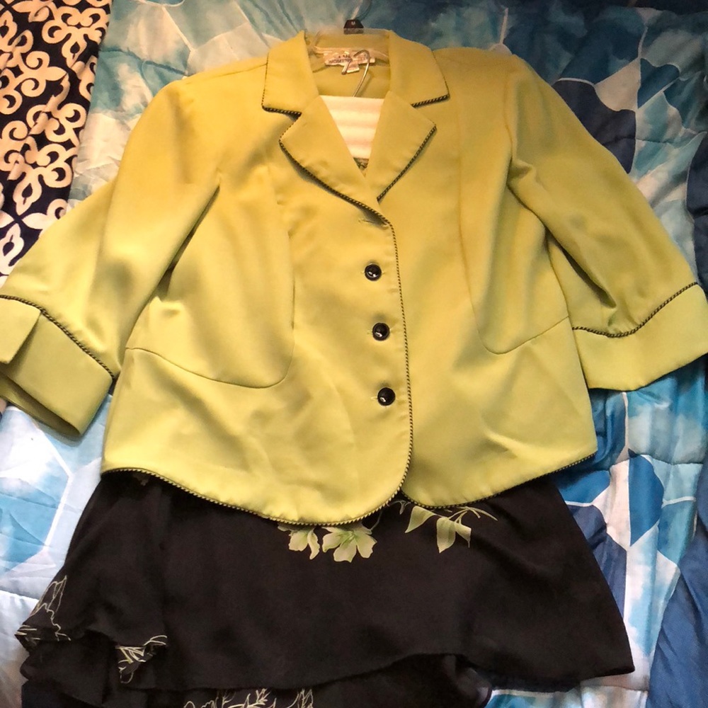 two piece business suit